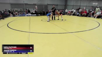 130 lbs Round 1 (8 Team) - Hayli Fletcher, Wisconsin vs Mason Harsch, California Red