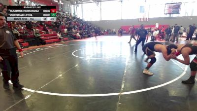 165 lbs Cons. Semi - Christian Leyva, El Paso Austin vs Maximus Hernandez, El Paso El Dorado