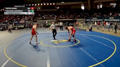 D 1 165 lbs Champ. Round 1 - Bryce Johns, Haughton vs Sullivan Cantrelle, Riverdale