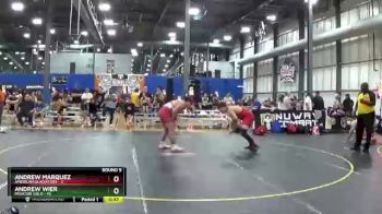 200 lbs Round 5 (6 Team) - Andrew Marquez, American Gladiators vs Andrew Wier, Missouri Gold