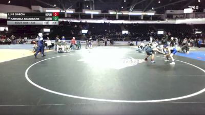 138 lbs Cons. Round 3 - Luis Garcia, Rogers (Puyallup) vs Kamuela Kalilikane, Curtis
