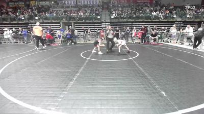 55 lbs Consi Of 16 #1 - Brody Meberg, Red Nose vs Bobby Moccio Jr., Byaa