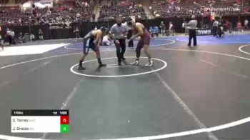 170 lbs Consi Of 32 #2 - Cody Torres, BlackCat WC vs Juan Orozco, Mat Monkeys West
