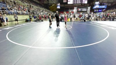 124 lbs Cons 64 #2 - Analise Henry, MI vs Isabella Bowser, OH