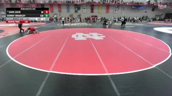 174 lbs Cons. Round 3 - Jake Luce, North Central vs Corey Bradley, Elmhurst University
