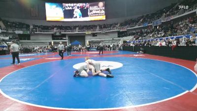 1A-4A 126 1st Place Match - Ryker Houston, Alexandria HS vs Justin Thomas, Reeltown
