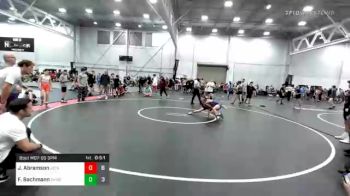 88 lbs Semifinal - Jack Abramson, Jersey 74 vs Freddy Bachmann, Scarlet Knights Wrestling Club