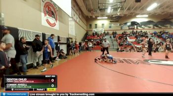 71 lbs Semifinal - Corbin Ansell, Mat Demon Wrestling Club vs Denton Omlid, Cherry Creek Wrestling Club
