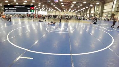 88 lbs Round 1 (9am Saturday) - Max Melerine, VA. Patriots vs Levi Snelson, Nauman Red
