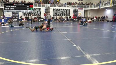 139 lbs R-32 - Jax Forrest, Bishop McCort vs Brian Little, St. Joseph Regional-NJ