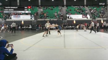 6A 157 lbs Cons. Round 4 - Elijah Grimsley, Buckhorn vs Cody Burns, Mortimer Jordan HS