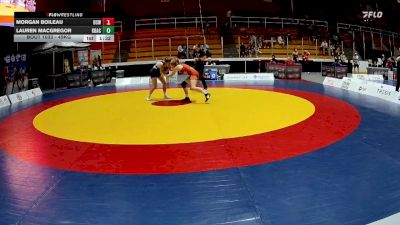49kg Quarterfinal - Morgan Boileau, Bella Coola Wrestling vs Lauren MacGregor, Kempenfelt Bay Athletic Club