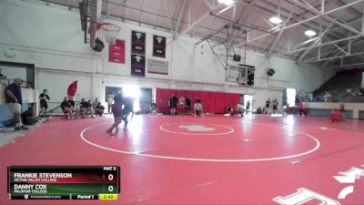 184 lbs Cons. Semi - Danny Cox, Palomar College vs Frankie Stevenson, Victor Valley College