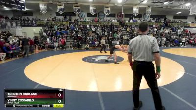 144 lbs Semifinal - Vinny Costabilo, River Falls vs Trenton Kirkland, Hayward