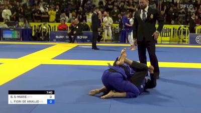 BRIANNA STE-MARIE vs LUDMILA FIORI DE ARAUJO 2024 World Jiu-Jitsu IBJJF Championship