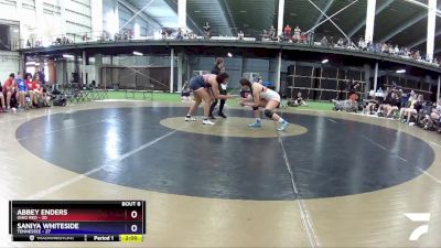 170 lbs Round 2 (8 Team) - Abbey Enders, Ohio Red vs Saniya Whiteside, Tennessee