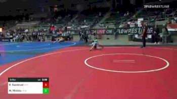 64 lbs Consi Of 8 #2 - Rylan Sandoval, Standfast vs Mark Mobley, CP Wrestling