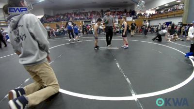 90 lbs Rr Rnd 1 - Boston Emmert, Piedmont vs Caden Lester, Choctaw Ironman