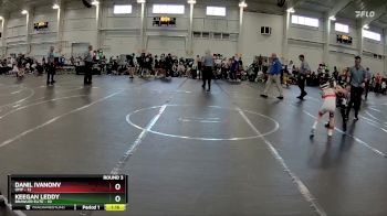 56 lbs Round 3 (10 Team) - Danil Ivanonv, OMP vs Keegan Leddy, Brawler Elite