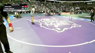 157-2A Quarterfinal - Paul Neal, Del Norte vs Casey Midcap, Wray