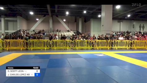 DANTE SCOTT LEON vs JUAN CARLOS LOPEZ ARMENDARIZ 2024 American National IBJJF Jiu-Jitsu Championship