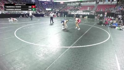 D3-138 lbs Quarterfinal - Marshall Hanke, Lomira vs Karrsen Bussan, Pardeeville