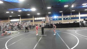 73 lbs Round Of 16 - Anabel Chavez, The Valley WC vs Kneeland Senescall, Big Cat Wrestling