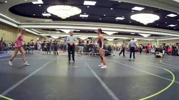 130 lbs Consi Of 32 #1 - Sienna Moyer, Yorba Linda HS vs London Miller, Coronado