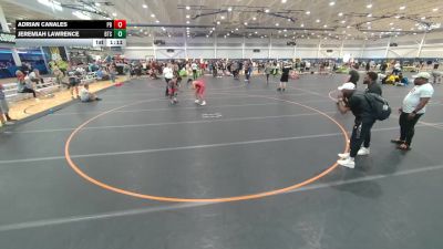 132 lbs Cons. Round 8 - Jeremiah Lawrence, Beat The Streets-Chicago vs Adrian Canales, Unattached