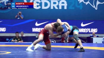 65 kg Qualif. - Bowen William BASSETT, United States vs Valentyn Hryhoryshyn, Ukraine