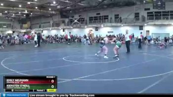 152 lbs Round 1 (4 Team) - Emily Neumann, Missouri Blue vs Kiersten O`Neill, Indiana INFERNO GOLD