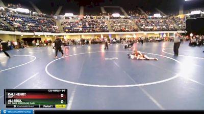 95 lbs Round 1 - Kali Henry, Iowa vs Ali Seidl, Big Game Wrestling Club