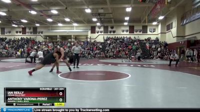 201-204 lbs 1st Place Match - Ian Reilly, Cedar Falls Peet vs Anthony Varona-Perez, Waverly-Shell Rock