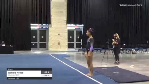 Darielis Aviles - Floor, Cincinnati #117 - 2021 USA Gymnastics Development Program National Championships