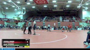 285 lbs Cons. Round 5 - Isaac Voorhis, Greentown Wrestling (Eastern) vs Jaxson Owens, Belzer Middle School