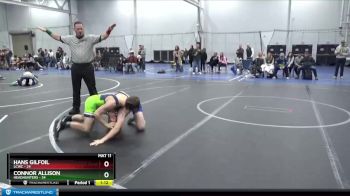 120 lbs Round 1 (6 Team) - Connor Allison, Headhunters vs Hans Gilfoil, LCWC