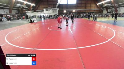 160A kg Semifinal - Salah Tsarni, Capital Wrestling Club vs Nolan Liess, X-caliber / Wyoming Seminary