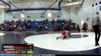 90 lbs Round 1 (4 Team) - Blake Doss, New Palestine vs John Pinter, Floyd