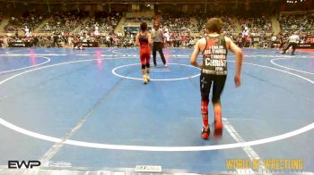 70 lbs Round Of 64 - Jayden Brant, Caney Valley Wrestling vs Adam Rodriguez, Wolf Pack Wrestling Club TX