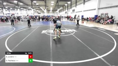 157 lbs Quarterfinal - Sergio Juvera, Titans WC vs Gabiel Pacheco, Grindhouse WC