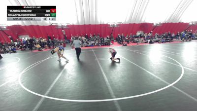 16U Boys - 126 lbs Champ. Round 1 - Blake Krueger, New Berlin Youth Wrestling vs Evan Sigafus, Wisconsin