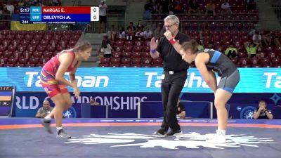 76 kg Qualif. - Elena Margas, Romania vs Mariia Orlevych, Ukraine
