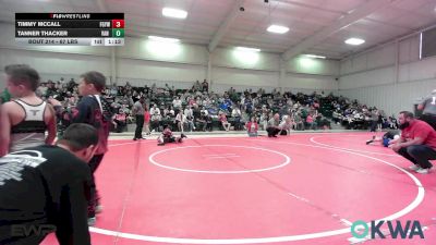 67 lbs Rr Rnd 2 - Timmy McCall, Fort Gibson Youth Wrestling vs Tanner Thacker, Van Buren Matdawgs