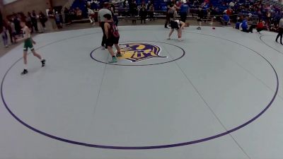 12U Boys - 108 lbs Cons. Round 2 - Hunter Loyd, Missouri vs Weston Ward, Columbia City Wrestling Club