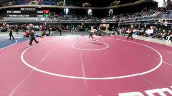 6A 107 lbs Cons. Round 3 - Arianna Beltran, Cypress Ranch vs Eva Horton, Richmond George Ranch
