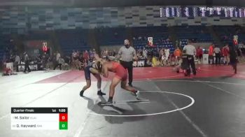 152 lbs Quarterfinal - Max Sailor, Black Hills Stampede vs Drake Hayward, Awa