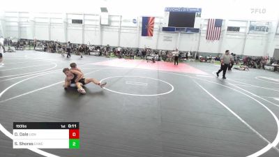 150 lbs Quarterfinal - Damian Dale, Lions WC vs Stryker Shores, Evwc