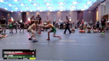 78 lbs Round 1 (4 Team) - Lily Jones, Nebraska Queens Of The Corn 3 vs Evangelina Enderle, MO Outlaws Black