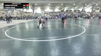 45 lbs Quarterfinal - Joseph Green, Pigeon Forge Wrestling Club vs Patrick McCaleb, Swarm Wrestling