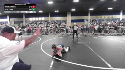 73 lbs Consi Of 8 #2 - Kai Ramirez, LV Bears WC vs Lox Leum, Law